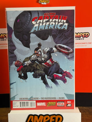 All-New Captain America 3 Marvel 2015 Remender Immonen