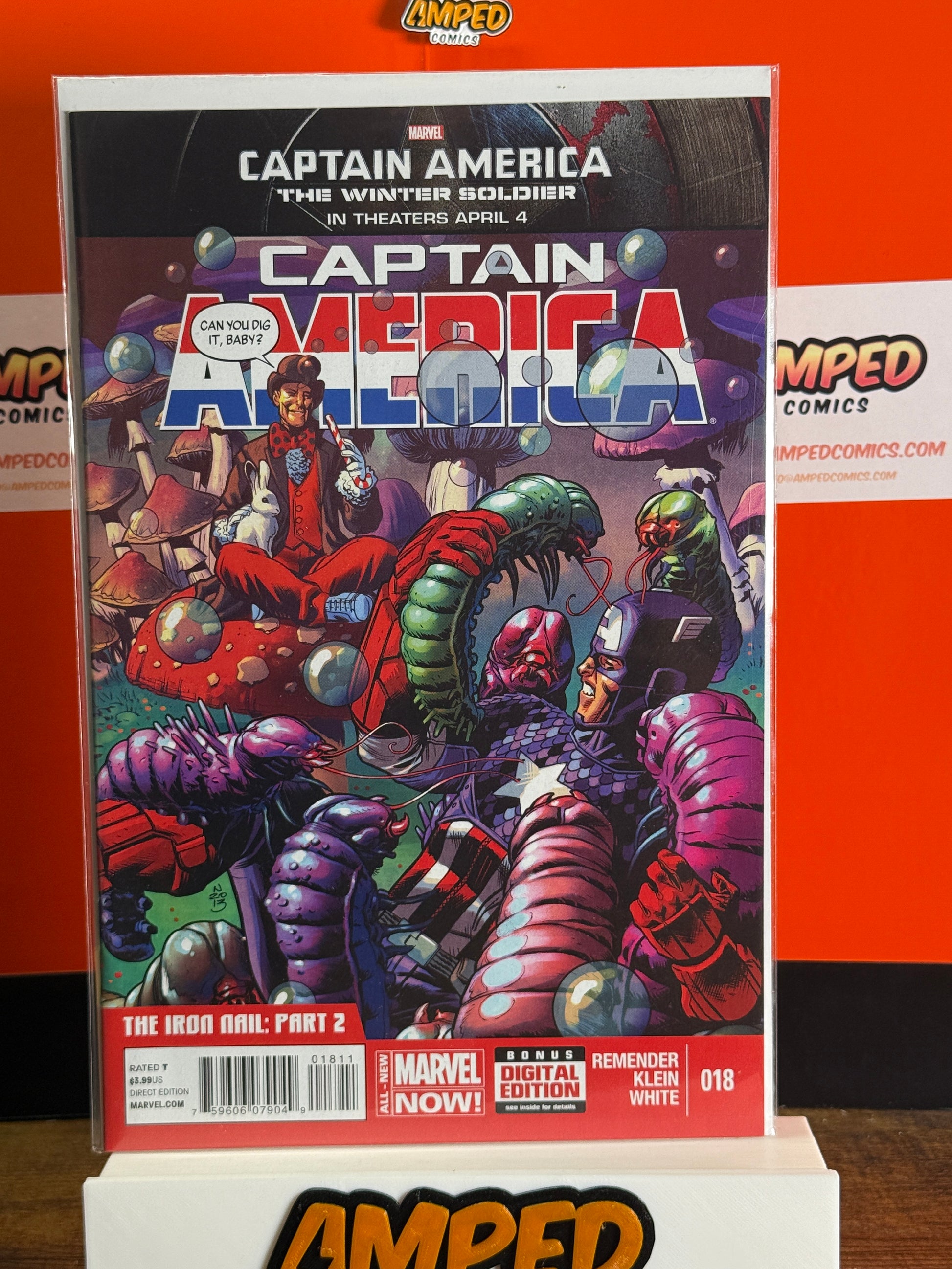 Captain America 18 Marvel 2014 The Iron Nail Part 2