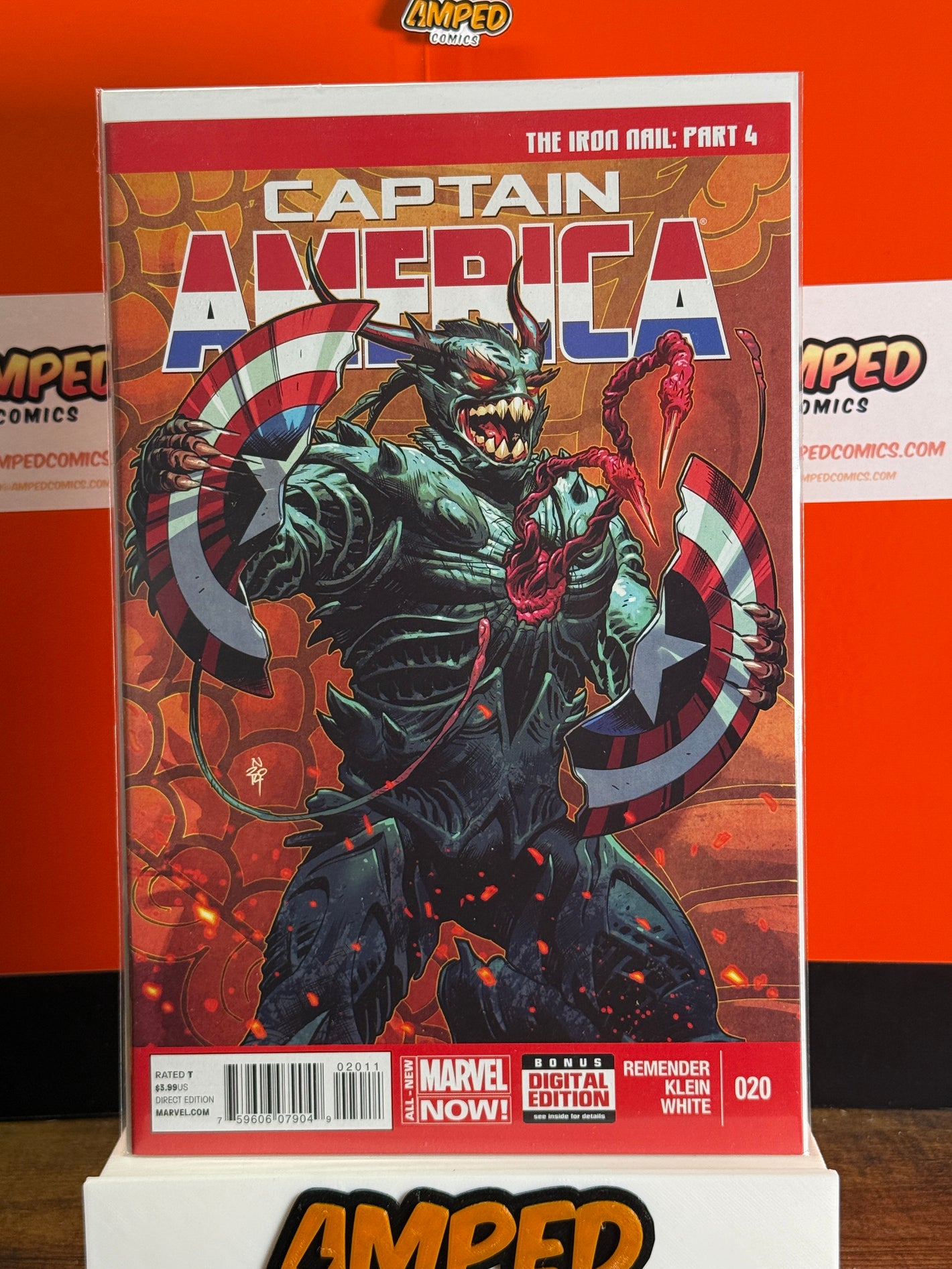 Captain America 20 Marvel 2014 The Iron Nail Part 4
