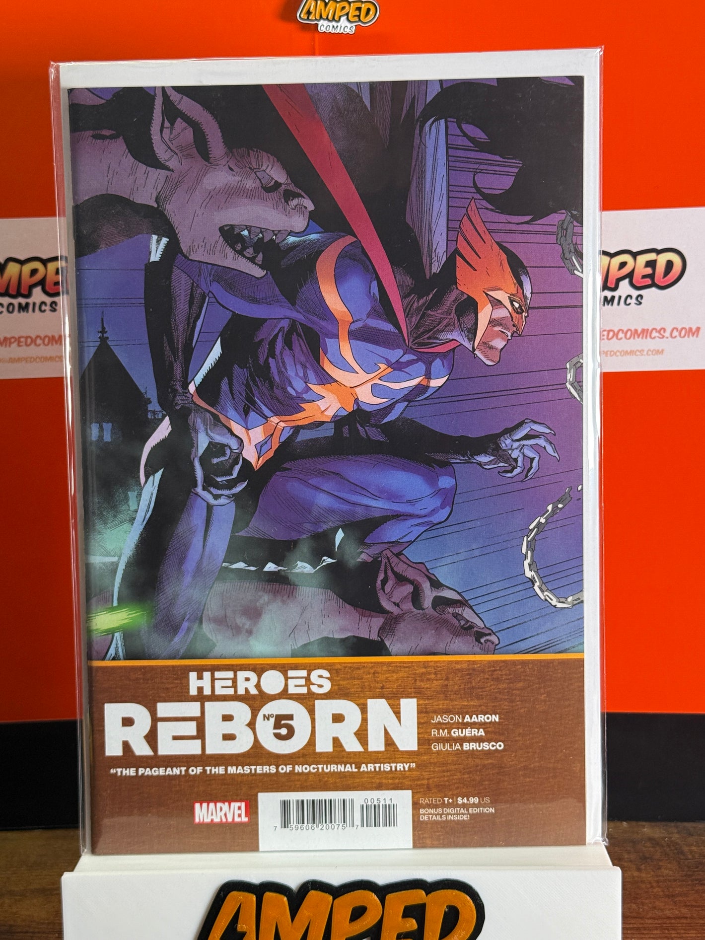 Heroes Reborn 5 Marvel Comics Jason Aaron R.M. Guera 2021