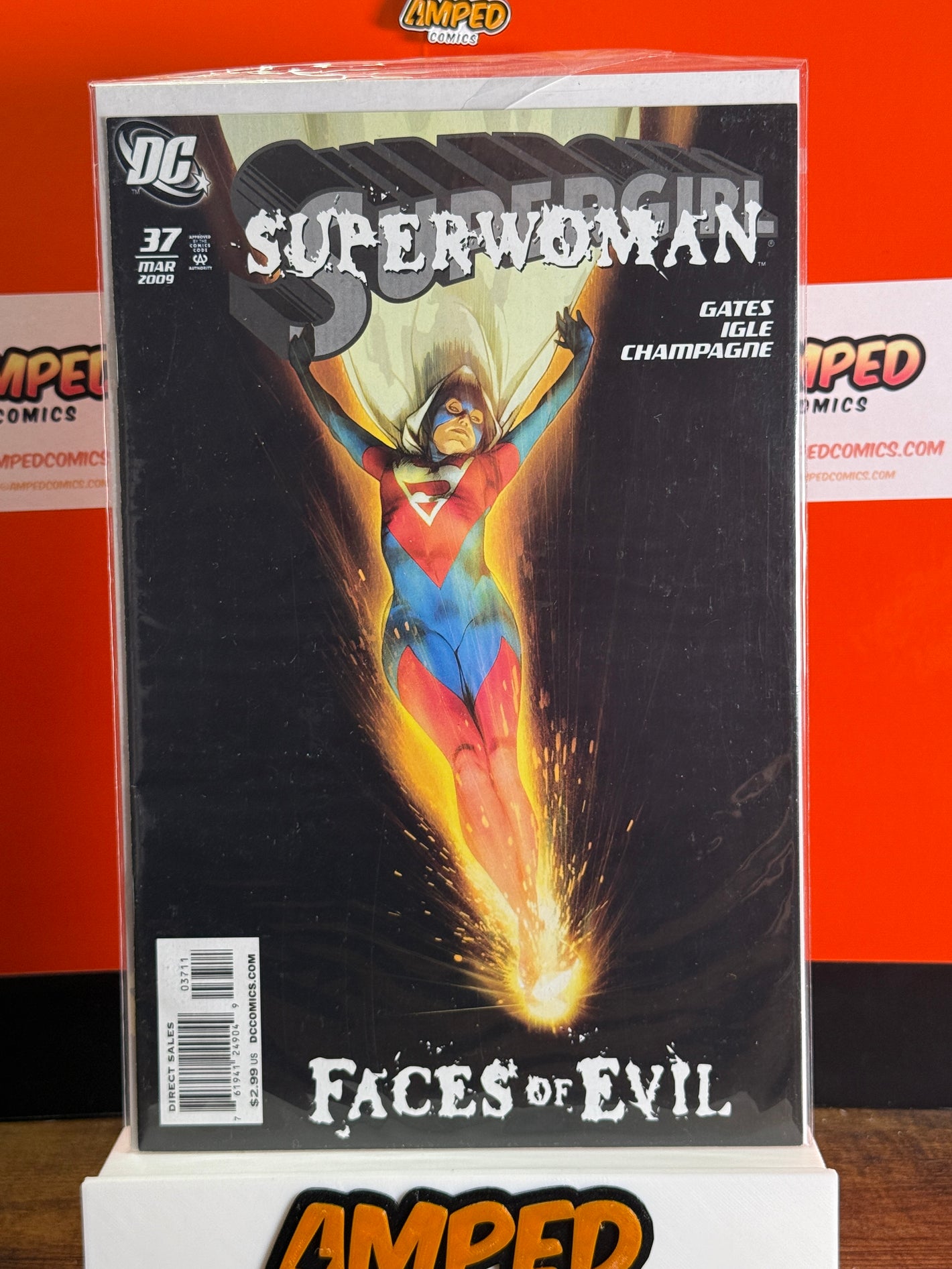 Supergirl 37 (2009) DC Comics - Superwoman Debut, Faces of Evil