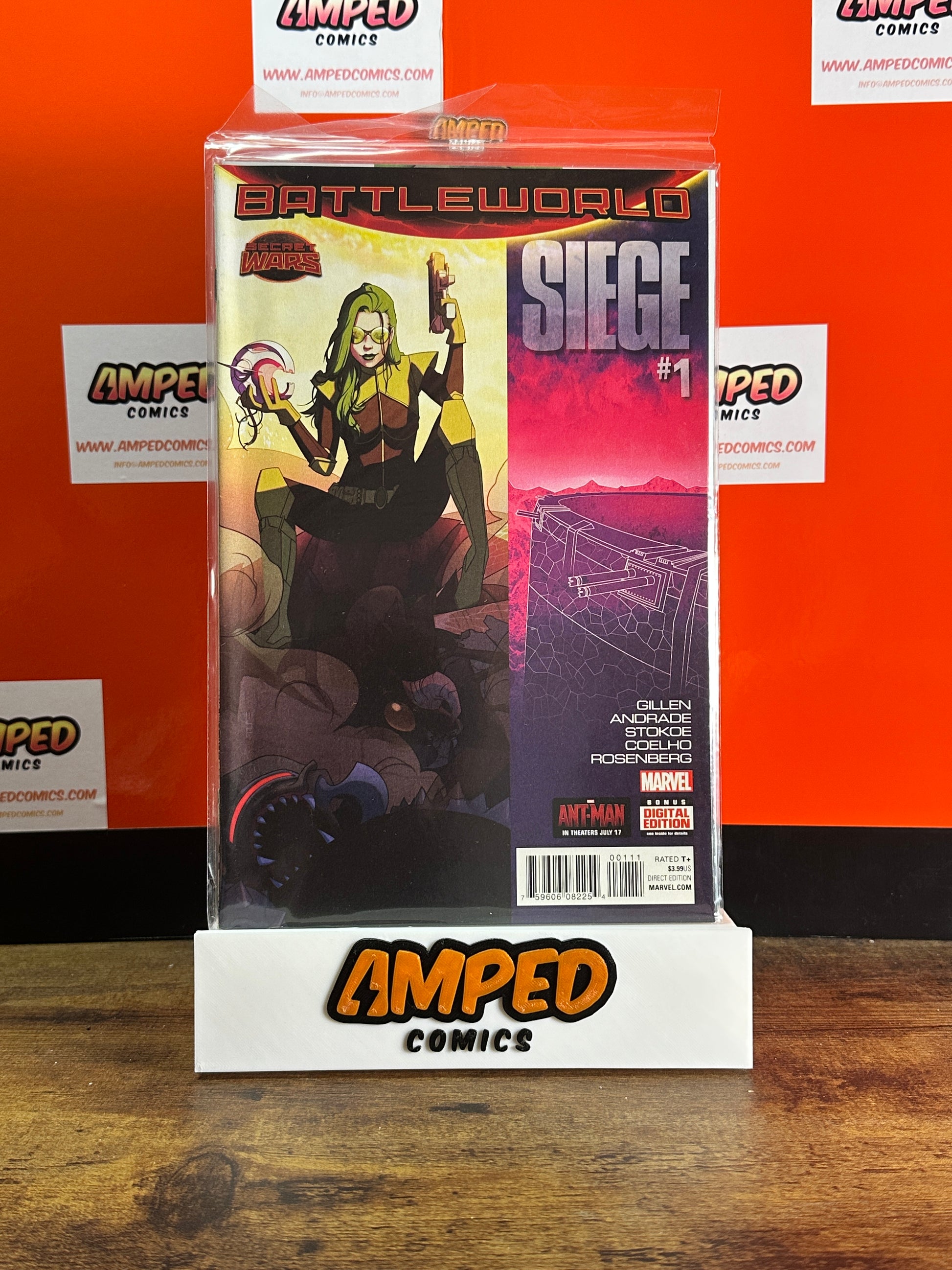 Battleworld Siege 1 Marvel Comics 2015 Secret Wars Tie-In