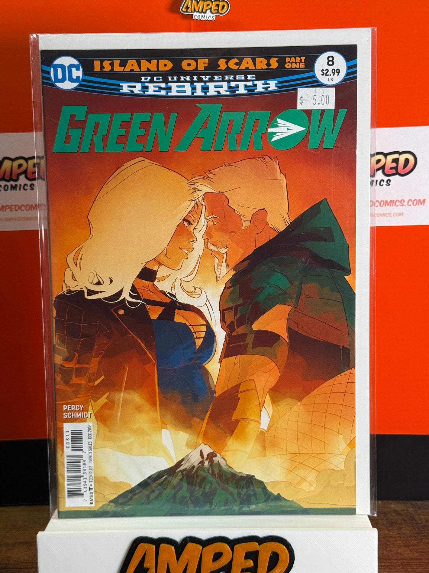 Green Arrow 8 DC Rebirth Island of Scars Part One