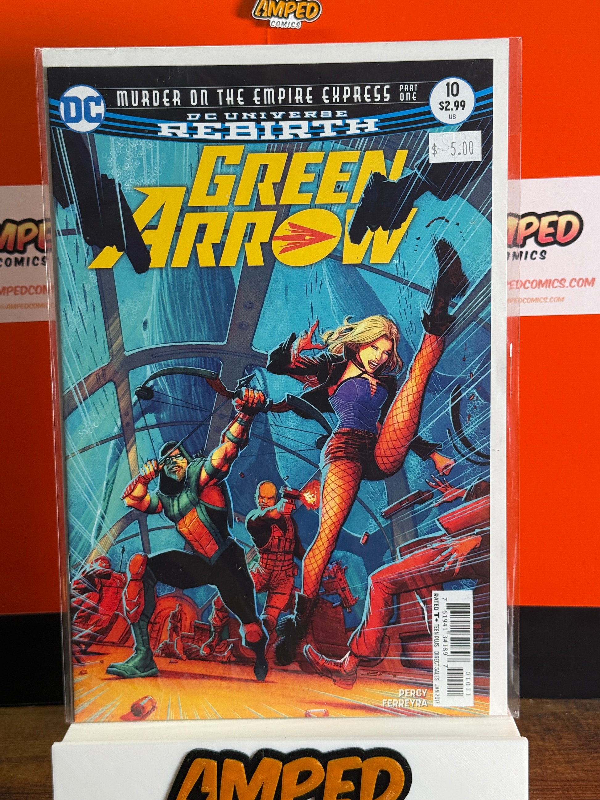Green Arrow 10 DC Universe Rebirth 2016
