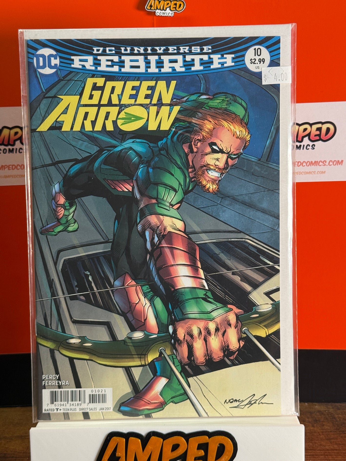 Green Arrow 10 DC Universe Rebirth (2017) Percy Ferreyra