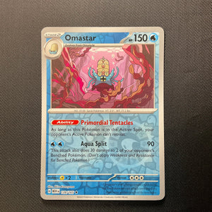 Omastar 139/264 Rare Holo Pokemon Card - Silver Tempest