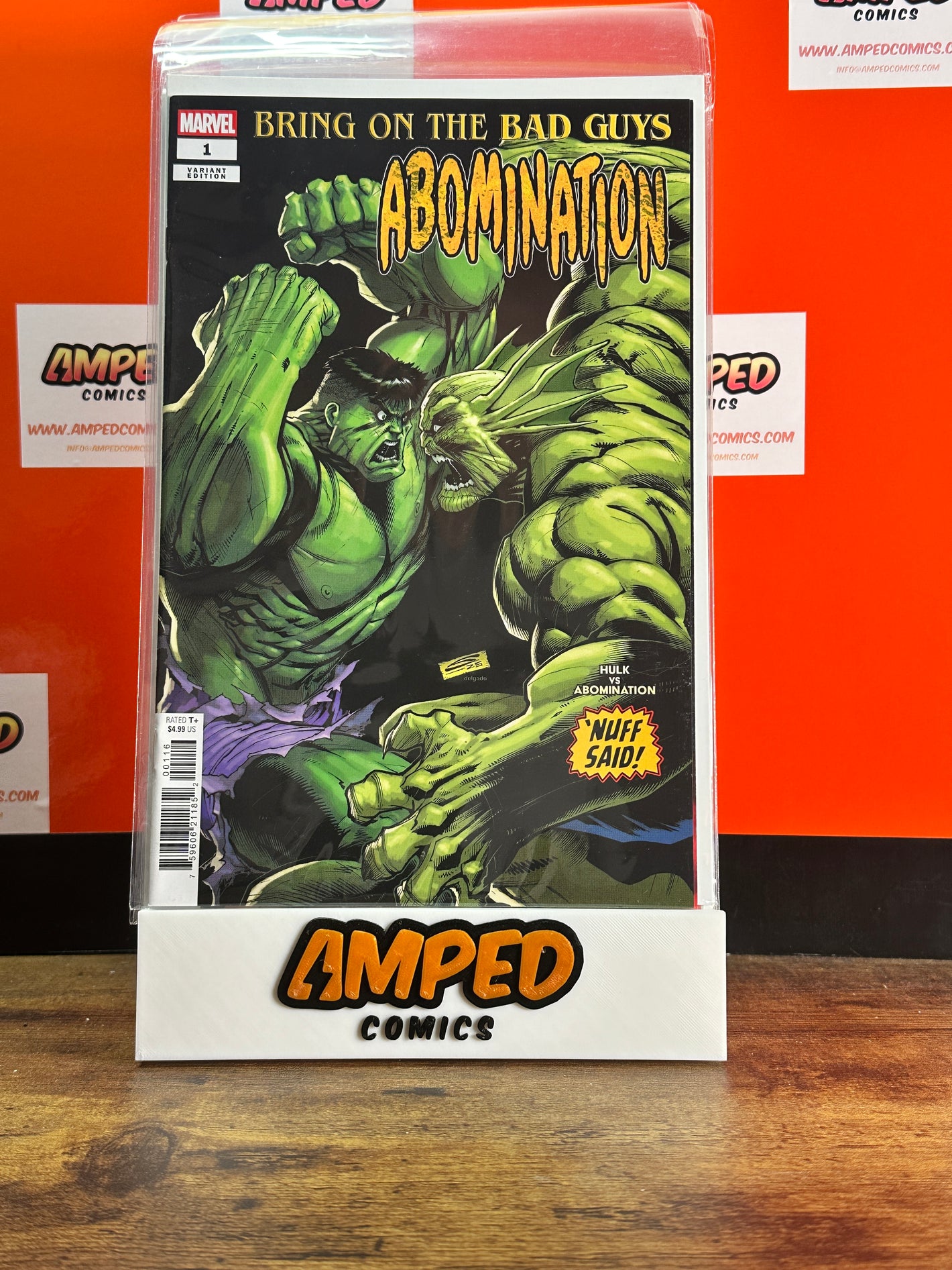 Bring On The Bad Guys Abomination #1 1:25 Marvel 2025 Gerardo Sandoval