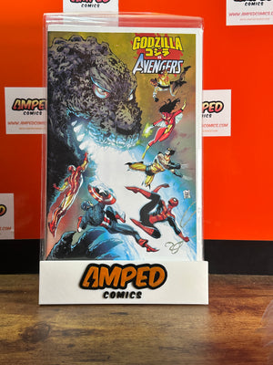 Godzilla vs. Avengers #1 Tony Daniel 1:25 Marvel Comics Crossover