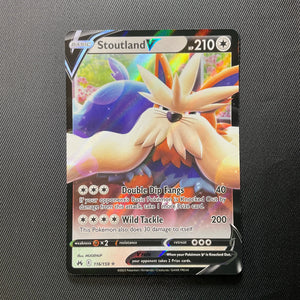 Stoutland V 116/163 Sword Shield Battle Styles Pokemon Card