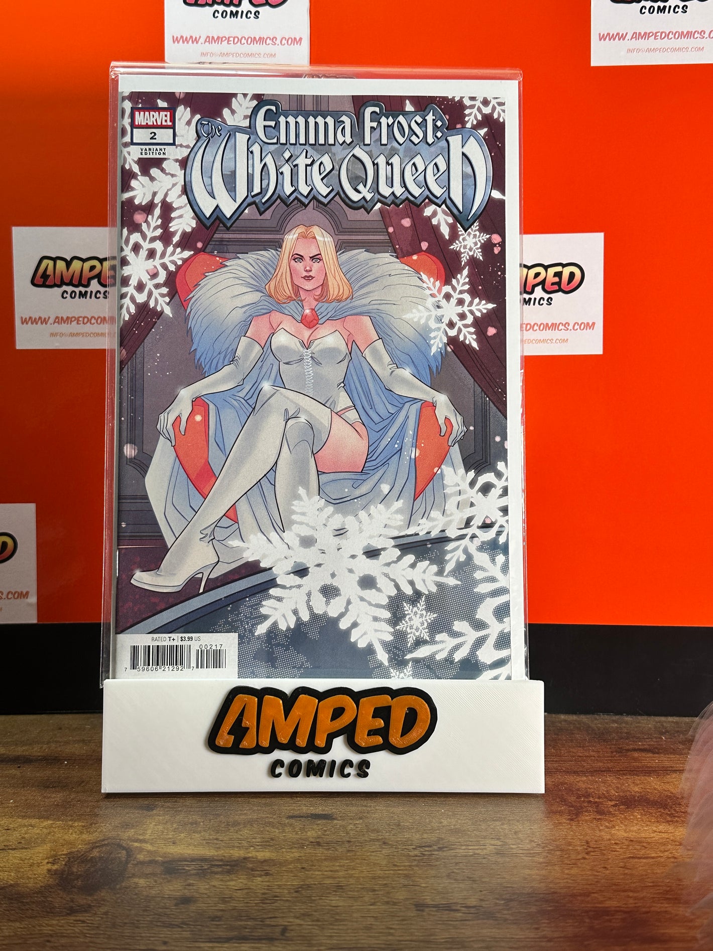 Emma Frost The White Queen #2 Marvel Comics 1st Print 1:25 Variant Cover 2025
