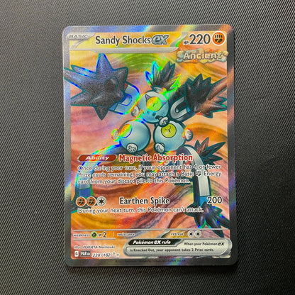Sandy Shocks ex 228/242 Holo Rare - Ancient Roar Pokemon Card