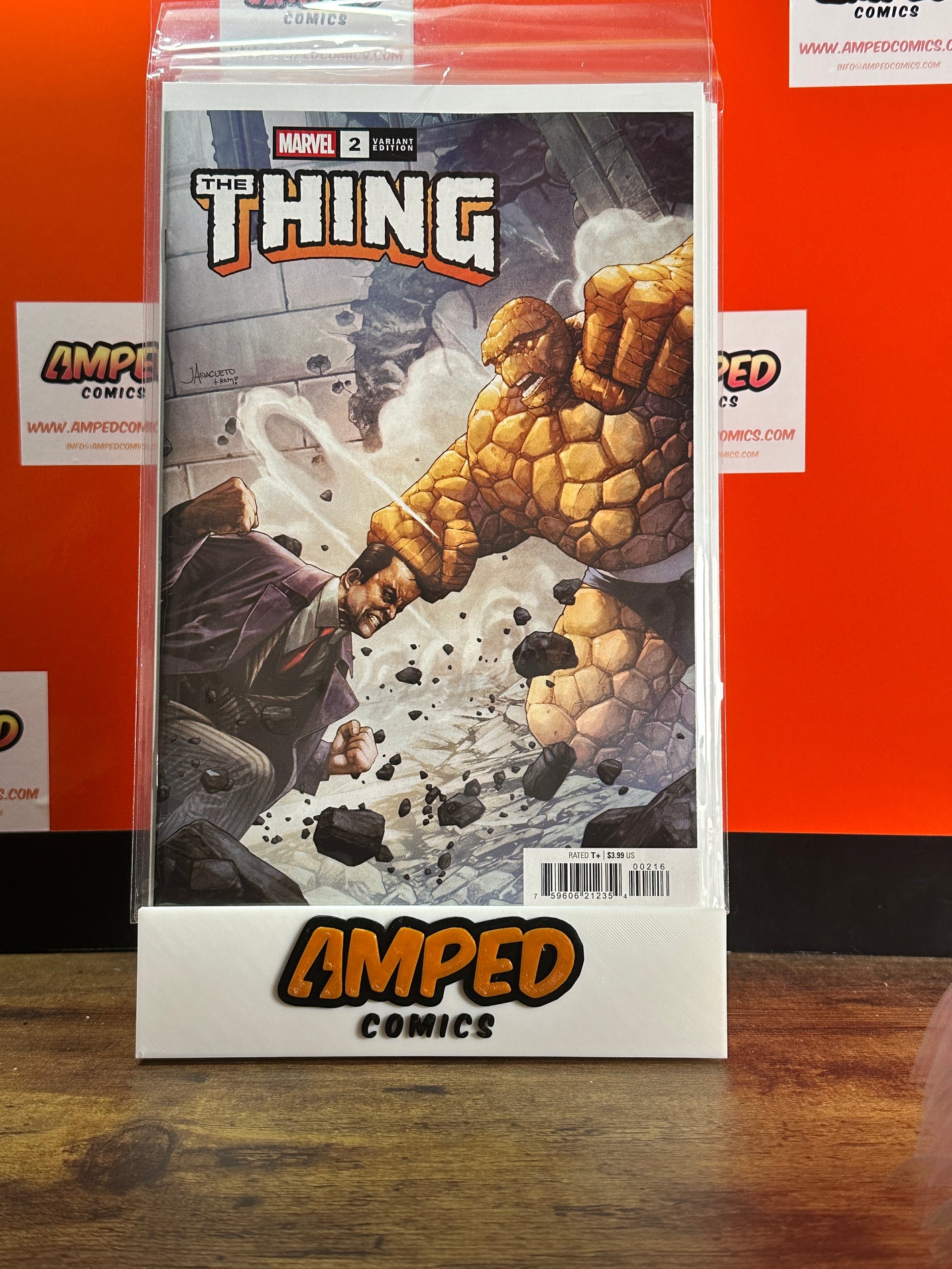 THE THING (2025) #2 1:25 COPY INCV JAY ANACLETO VARIANT HAMMERHEAD