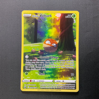 Hisuian Voltorb 007/189 - Sword Shield Lost Origin Pokemon Card