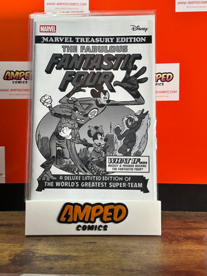 Fantastic Four #2 1:100 Pastrovicchio B&W Disney What If?