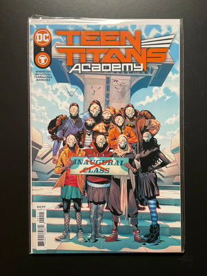 Teen Titans Academy 2 DC Comics 2021 Inaugural Class Cover