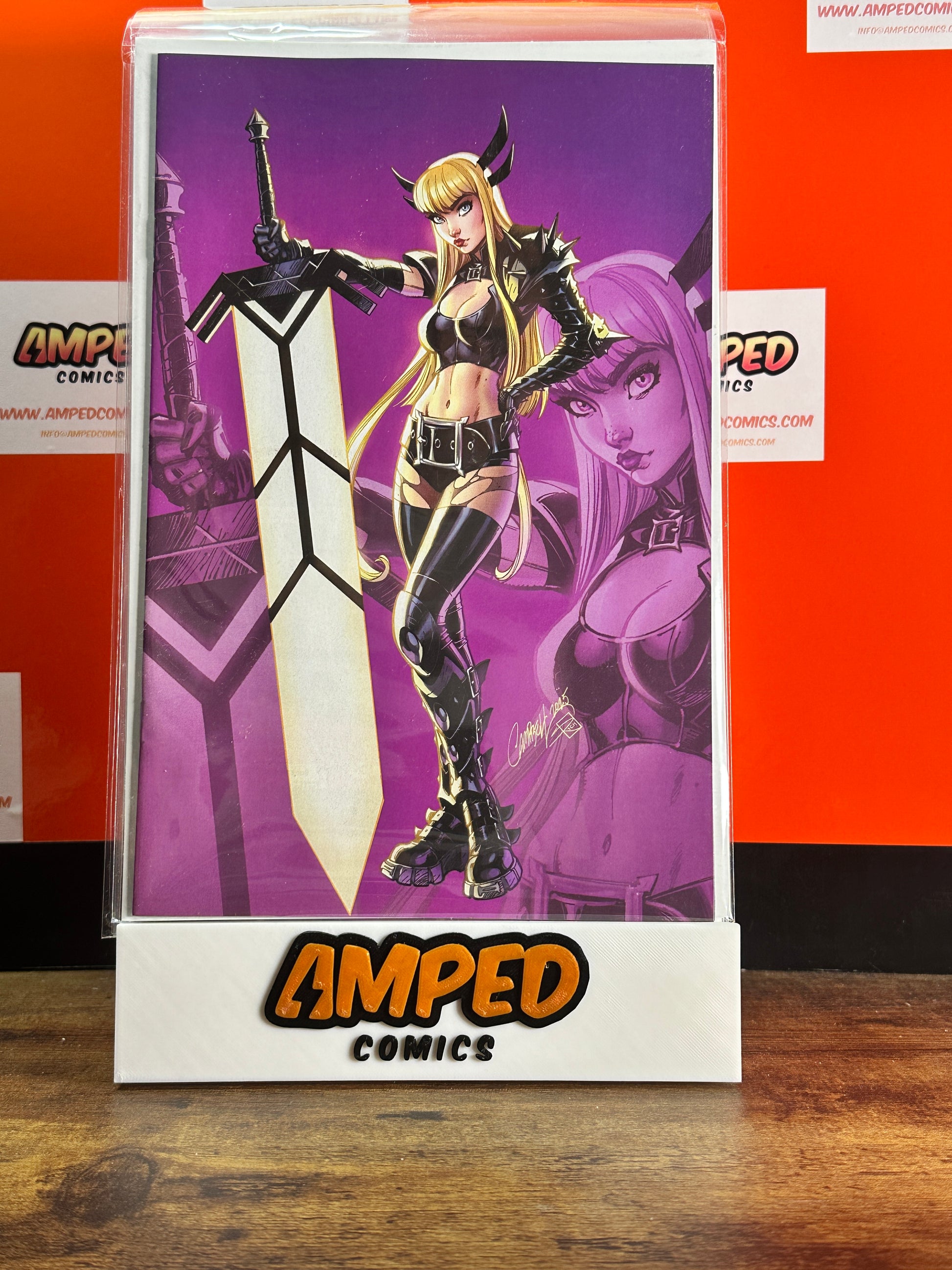 MAGIK #8 J SCOTT CAMPBELL 1:100 INCENTIVE VIRGIN VARIANT MARVEL COMICS