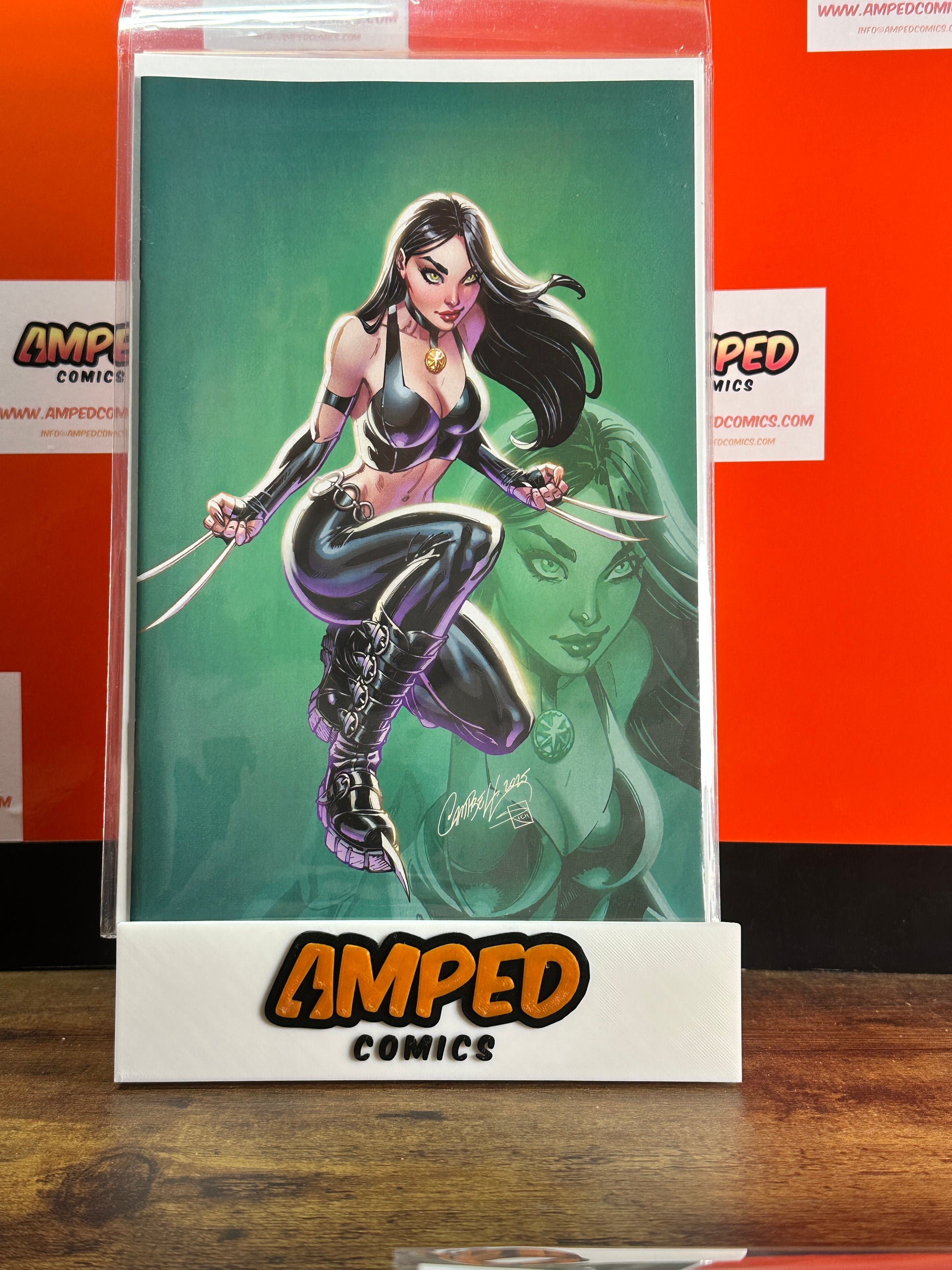 LAURA KINNEY WOLVERINE #9 1:100 J. SCOTT CAMPBELL VIRGIN VARIANT MARVEL