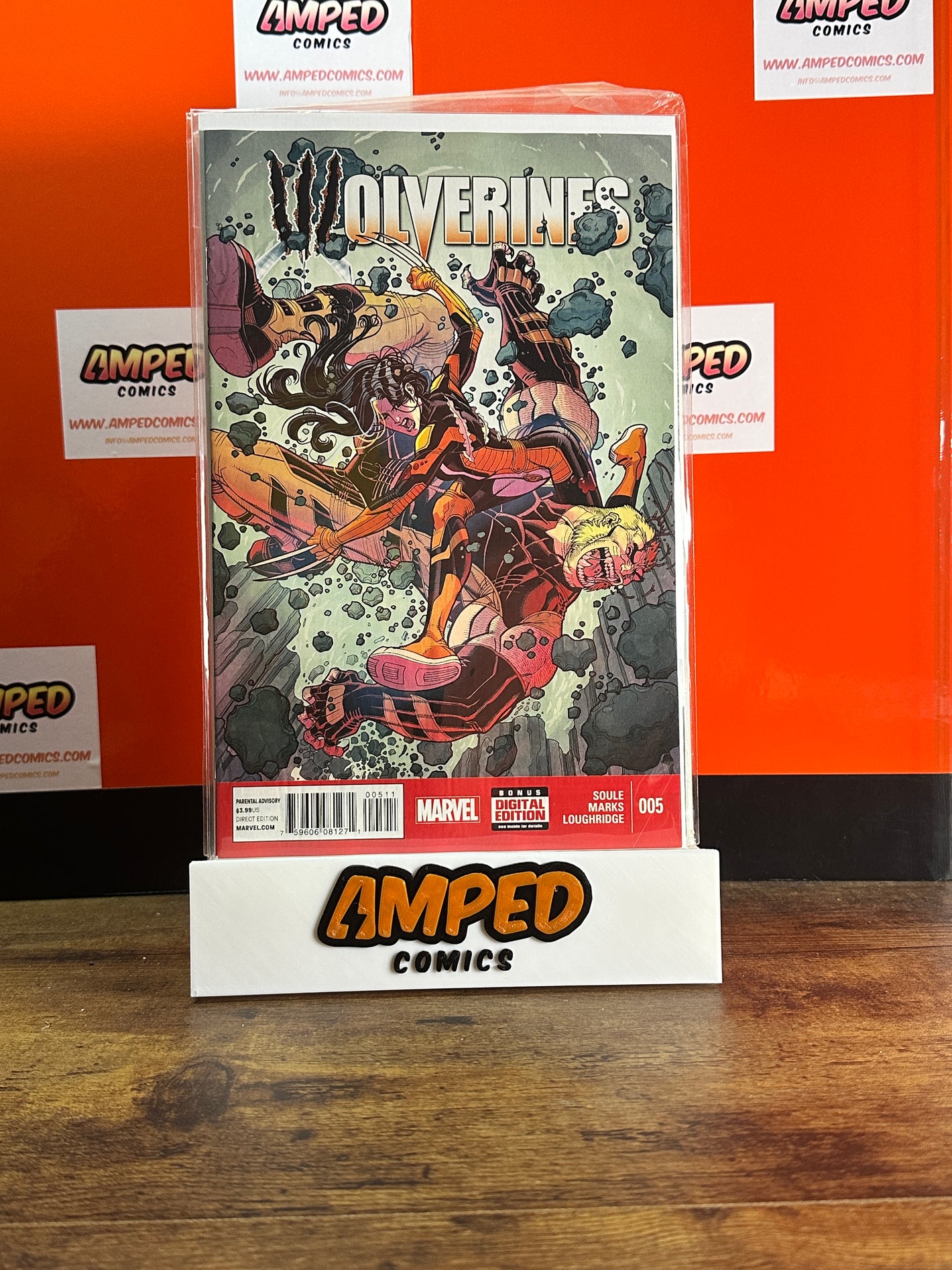 Wolverines 5 Marvel Comics 2015 Soule Marks Loughridge