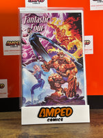 Fantastic Four #1 1:25 Variant Claudio Castellini Wraparound Cover 2025