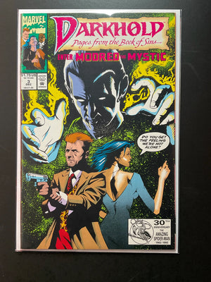 Darkhold 3 (Dec 1992) Marvel Comics - Modred the Mystic Appearance