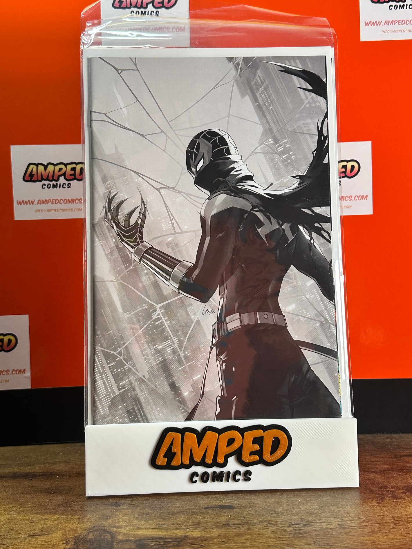 SPIDERVERSE VS VENOMVERSE #1 VIRGIN 1:25 INCENTIVE 2nd PRINT - LEIRIX