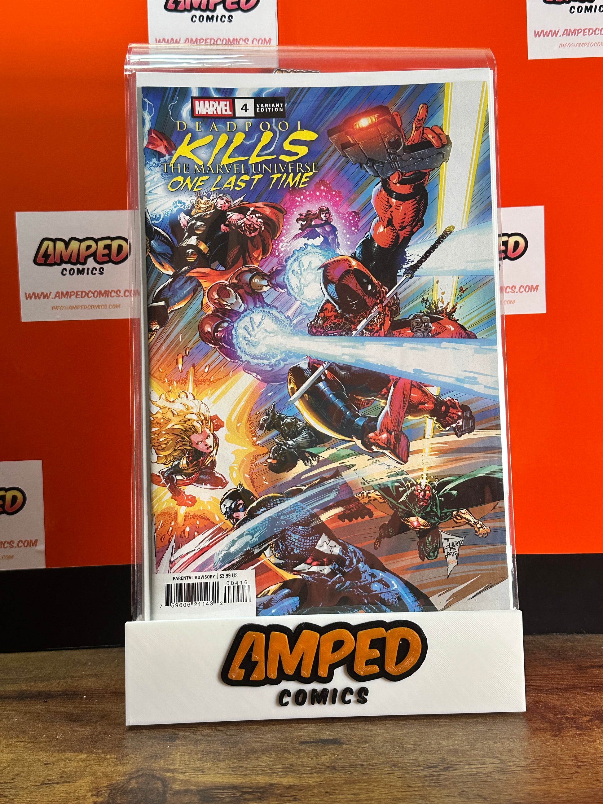 Deadpool Kills the Marvel Universe One Last Time #1 1:25 Bradshaw Variant 2025