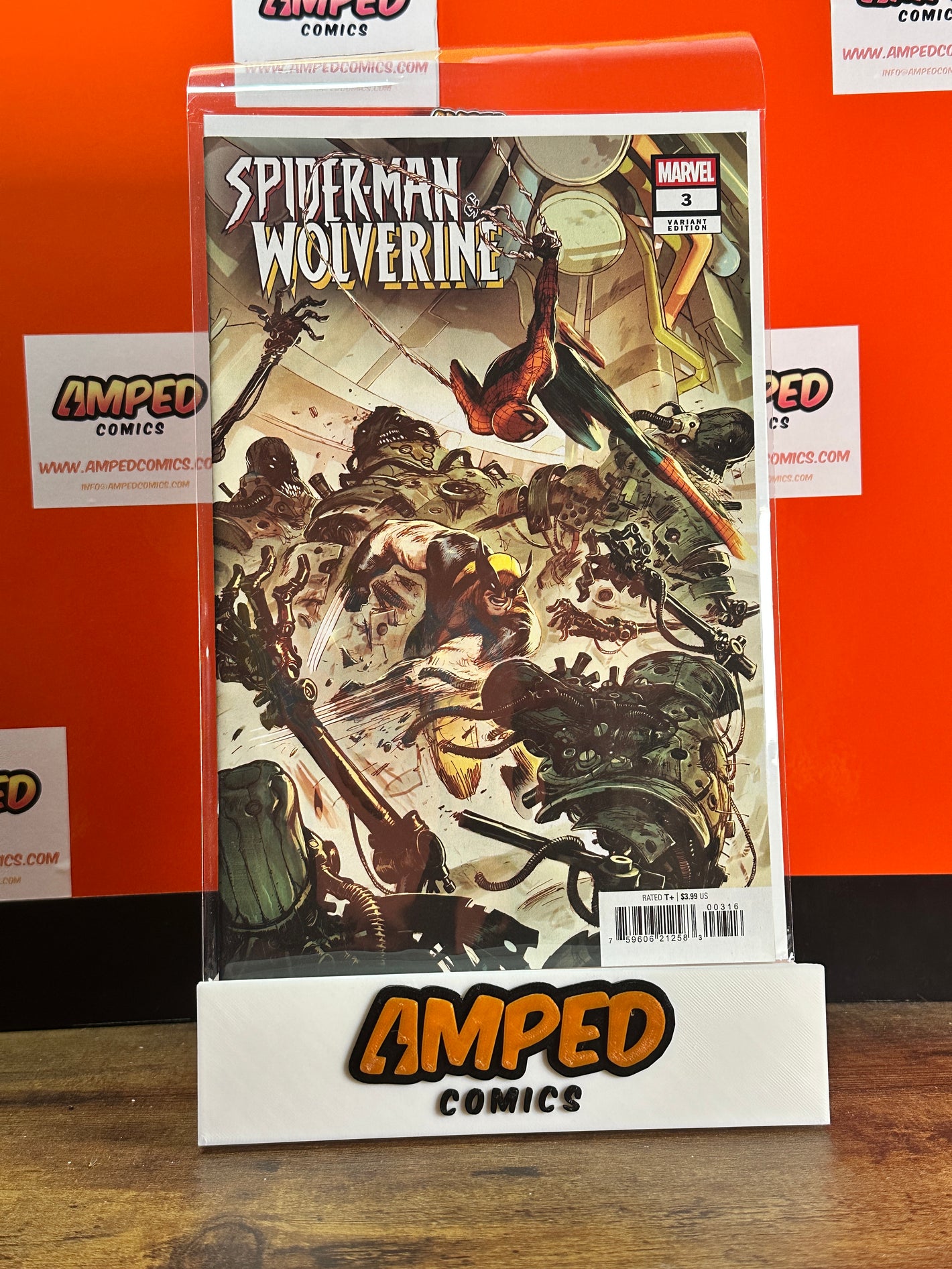 Spider-Man & Wolverine #3 Niko Henrichon 1:50 Incentive Variant Co Marvel Comics