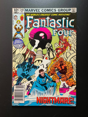 Fantastic Four 248 Marvel Comics Nov 1982 NEWSSTAND