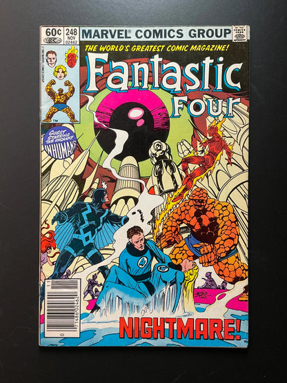 Fantastic Four 248 Marvel Comics Nov 1982 NEWSSTAND
