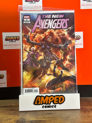 New Avengers #2 (2025) 1:25 Parrillo Variant Marvel Comics