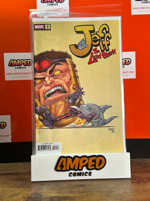 Jeff the Land Shark #2 - 1:25 Aaron Kuder Variant - Marvel 2025