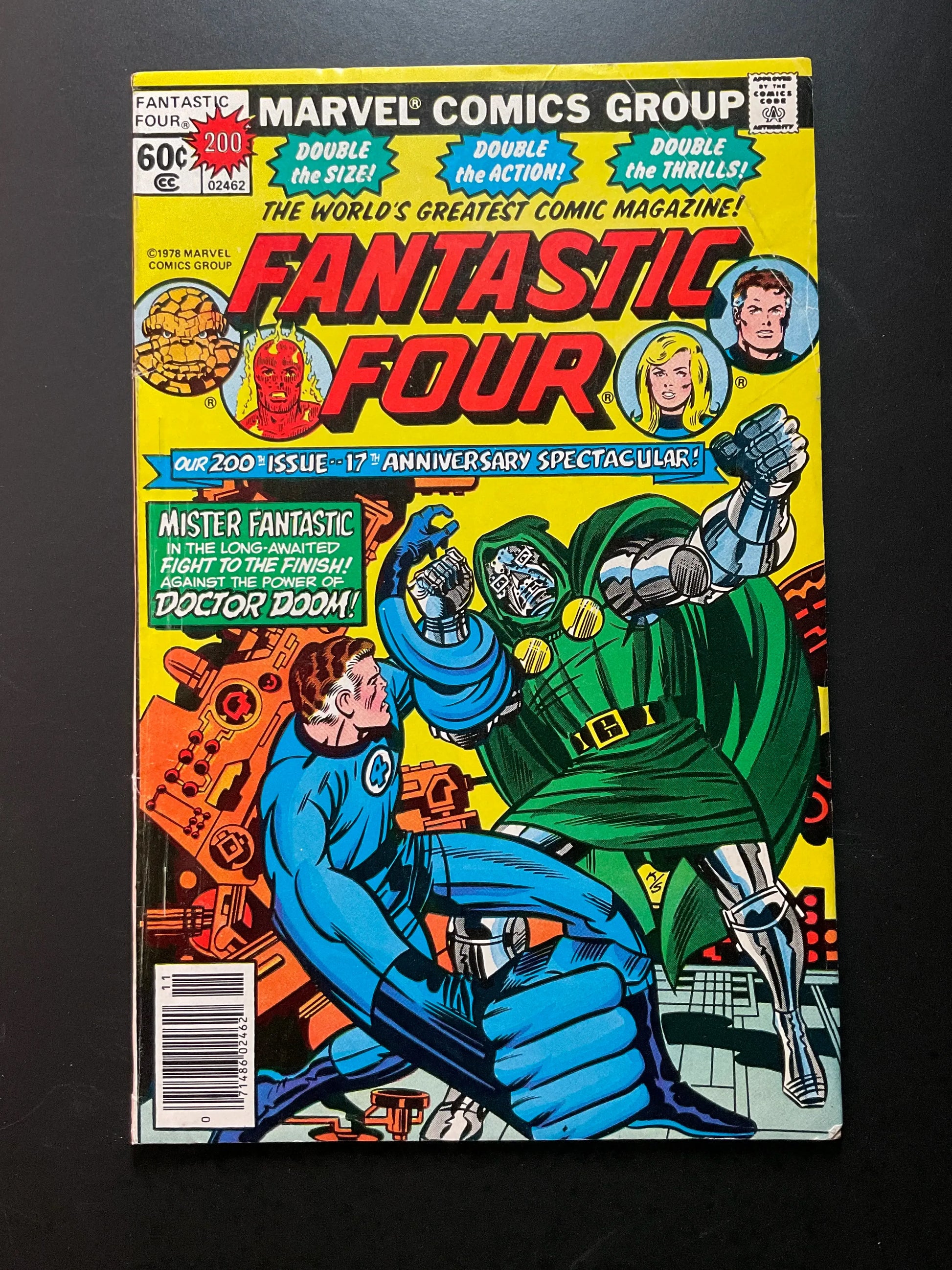 Fantastic Four 200 Marvel Comics 1978 Doctor Doom Anniversary Issue