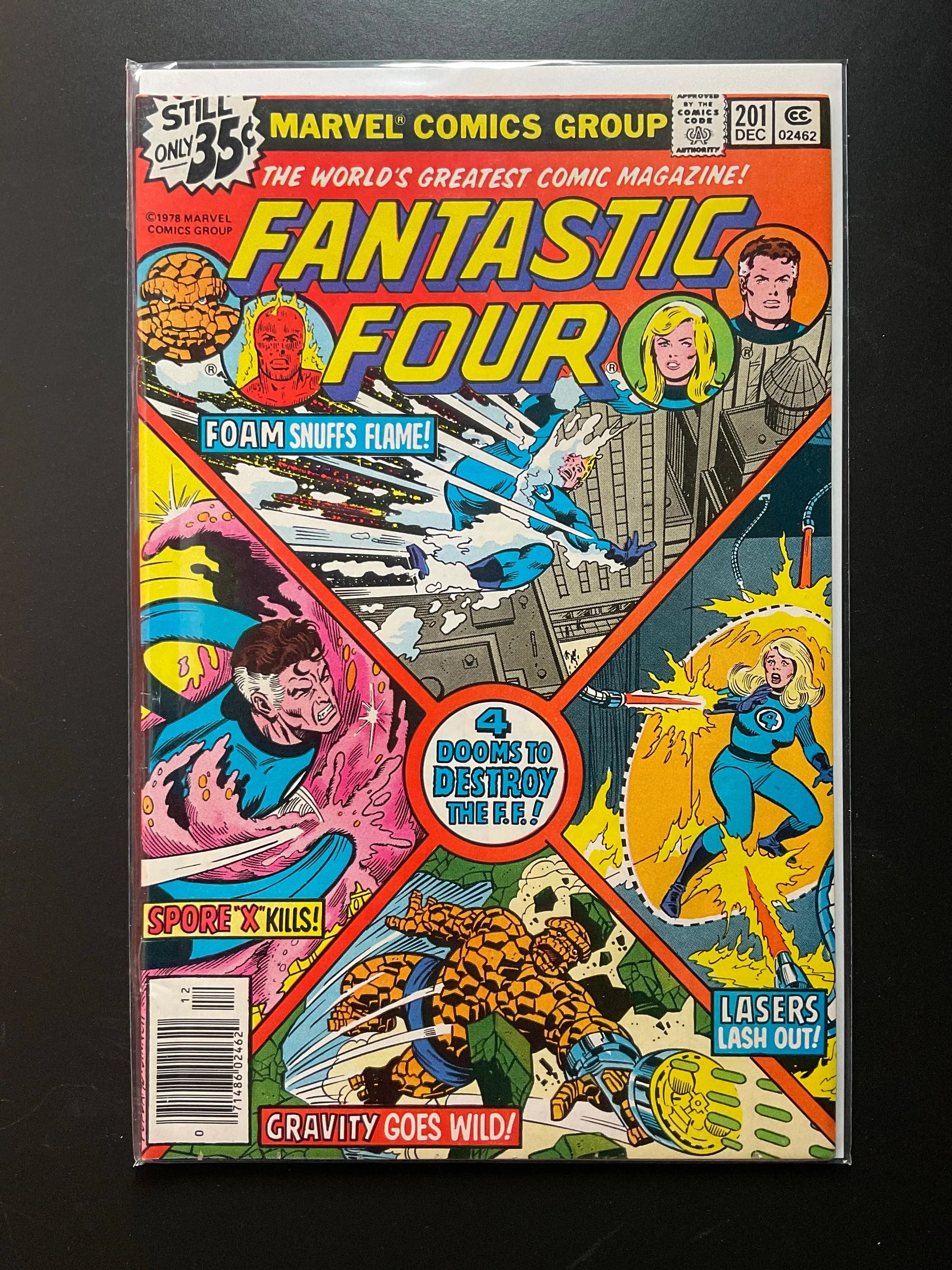 Fantastic Four 201 Marvel Comics Dec 1978 NEWSSTAND