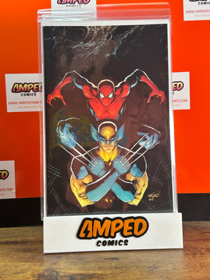 Spider-Man & Wolverine #1 NM- 1:25 2nd Print DAVID MARQUEZ Variant Marvel 2025