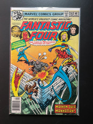 Fantastic Four 202 Marvel Comics 1978 Quasimodo Appearance NEWSSTAND