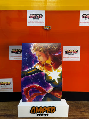 Alex Ross Captain Marvel 9X6 Print Alex Ross Collectors Club exclusive