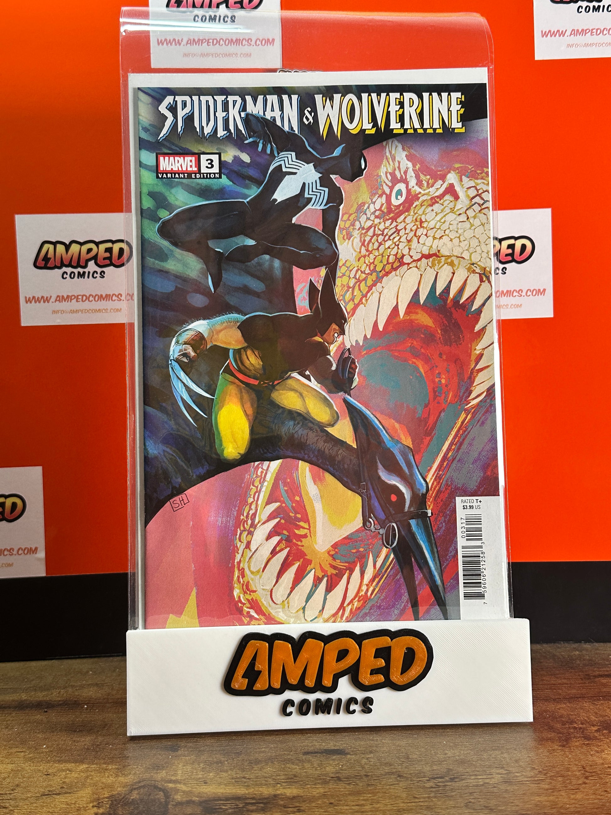 SPIDER-MAN & WOLVERINE #3 1:25 STEPHANIE HANS VARIANT