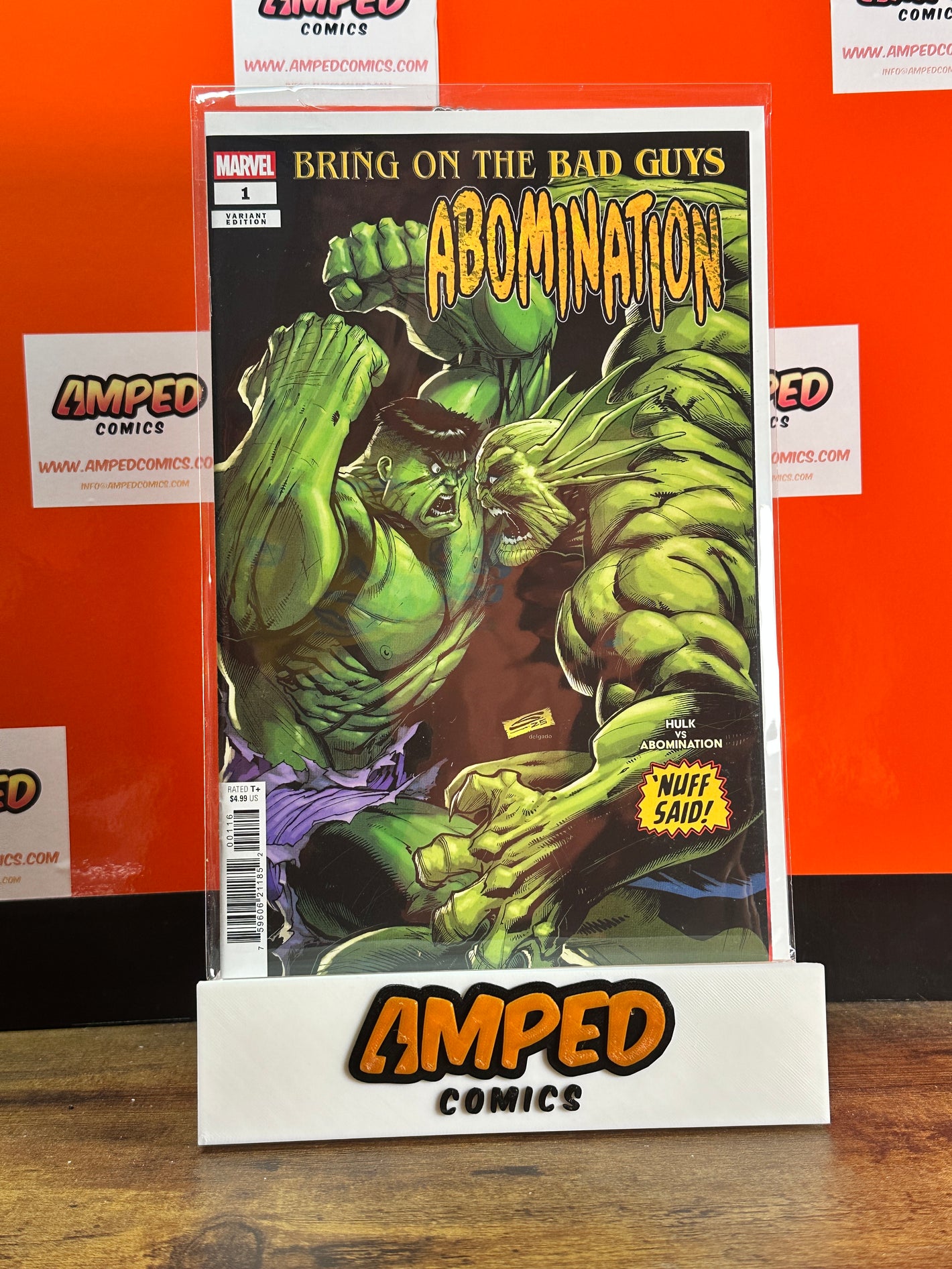 Bring On The Bad Guys Abomination #1 1:25 Marvel 2025 Gerardo Sandoval