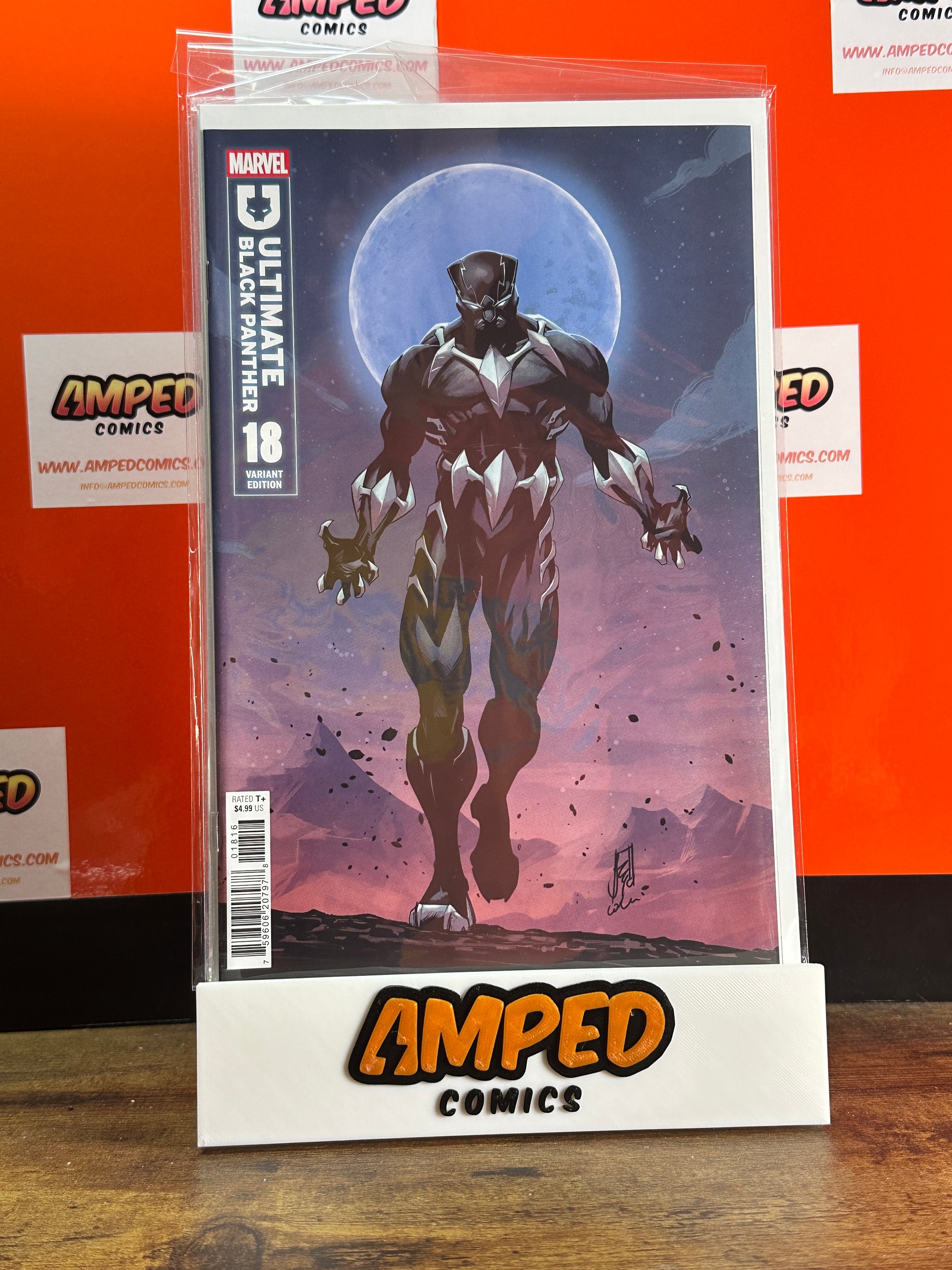 Ultimate Black Panther #18 Caselli 1:25 Variant Edition Marvel Comics