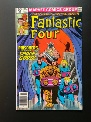 Fantastic Four 224 Marvel Comics Nov 1980 Prisoners of the Space Gods