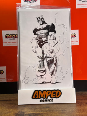 Captain America #1 1:25 JOHN ROMITA JR 2nd Print Variant Marvel 2025