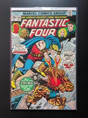 Fantastic Four 165 Marvel Comics Dec 1975 Crusader Appearance
