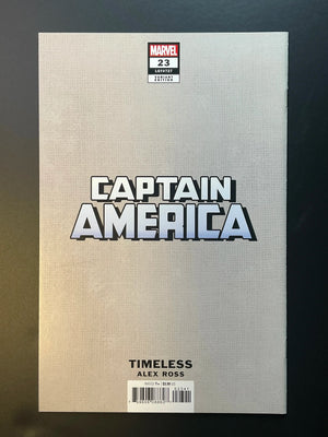 Captain America 23 Alex Ross Timeless Sketch Cover Variant Marvel Comics