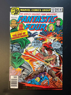 Fantastic Four 199 Marvel Comics 1978 The Son of Doctor Doom NEWSSTAND