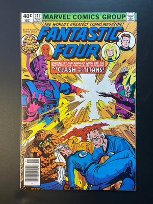 Fantastic Four 212 (Nov 1979, Marvel Comics) - B