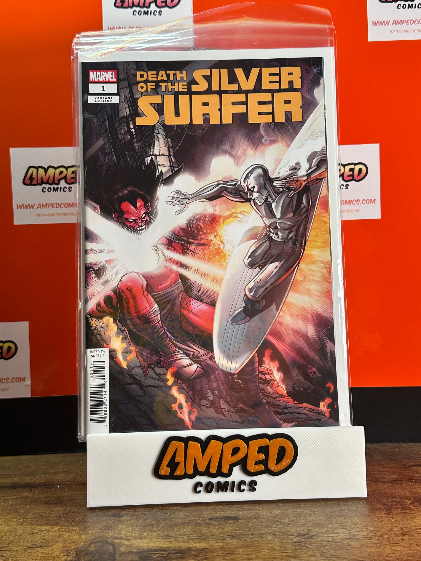 Death Of The Silver Surfer #1 1:25 Bradshaw Variant Edition Marvel Comics