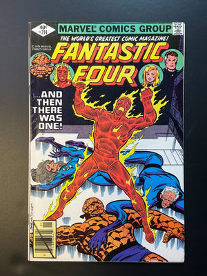 Fantastic Four 214 Marvel Comics 1979 - B