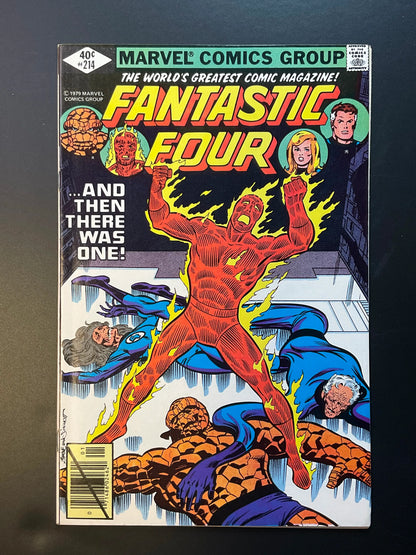 Fantastic Four 214 Marvel Comics 1979 - B