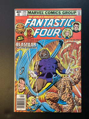 Fantastic Four 215 Marvel Comics 1979 Blastaar Appearance