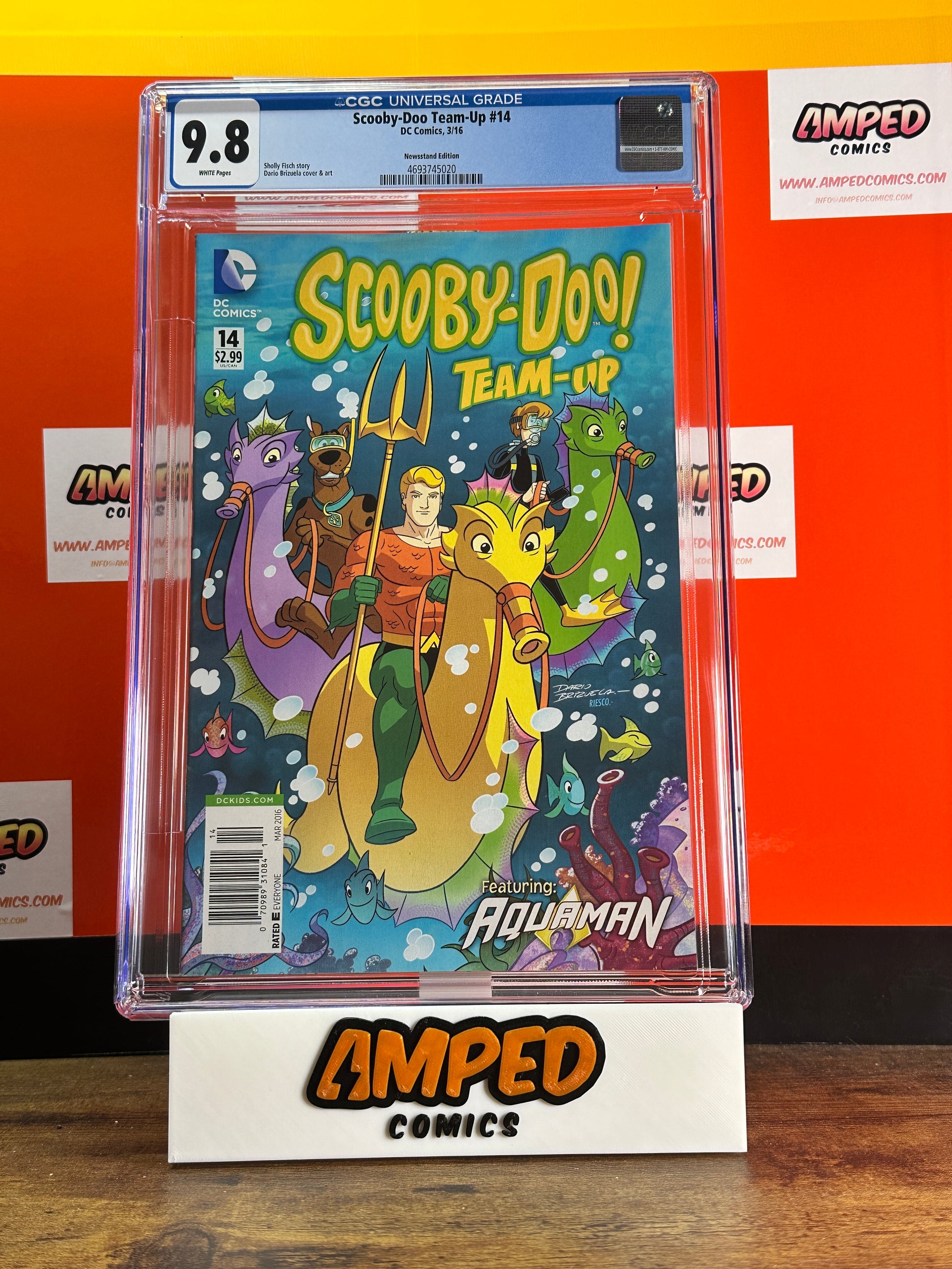 Scooby-Doo Team-Up 14 CGC 9.8 DC Comics Featuring Aquaman